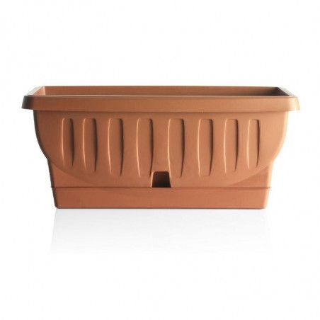 Jardinière - NATURA - 100 cm - Terracotta