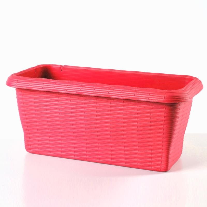 Jardinière - PAGLIA - 50 cm - Rouge