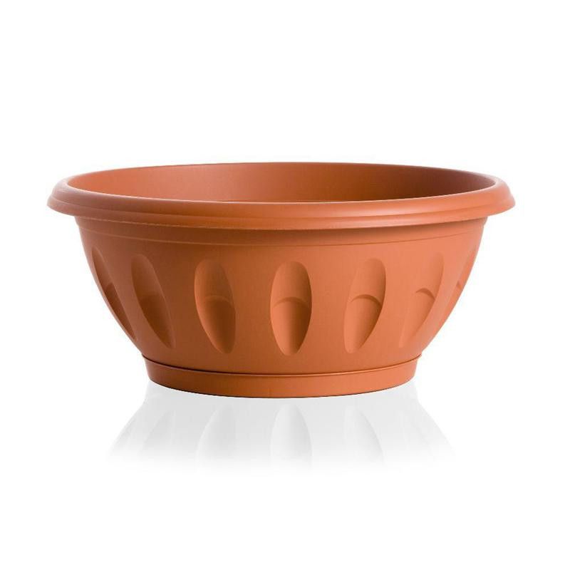 Pot de fleurs - ALBA - D 20 cm - Terracotta