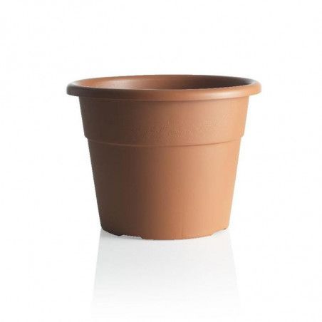 Pot de fleurs - HEDERA - D 20 cm - Terracotta