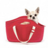 Sac pour animaux - 40 x 15 cm - Corail