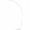 Lampadaire arc en métal - Jaxta - L 95 x l 35 x H 170 cm - Blanc