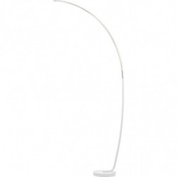 Lampadaire arc en métal - Jaxta - L 95 x l 35 x H 170 cm - Blanc