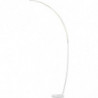 Lampadaire arc en métal - Jaxta - L 95 x l 35 x H 170 cm - Blanc