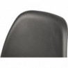 Lot de 4 chaises - Sacha - L 46,5 x P 53 x H 82 - Noir