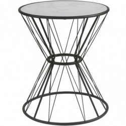 Table d'appoint - Marbelous - D 42 x H 50 - Noir