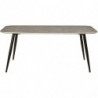 Table scandinave - L 90 x l 180 x H 75 cm - Gris