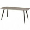 Table scandinave - L 90 x l 180 x H 75 cm - Gris