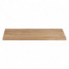 Plateau meuble sous vasque - 81 x 46 x 2,5 cm - Capri Oak