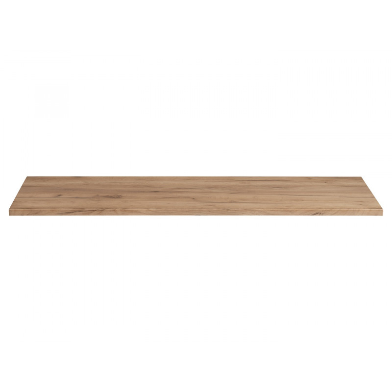 Plateau meuble sous vasque - 121 x 46 x 2,5 cm - Elise Oak