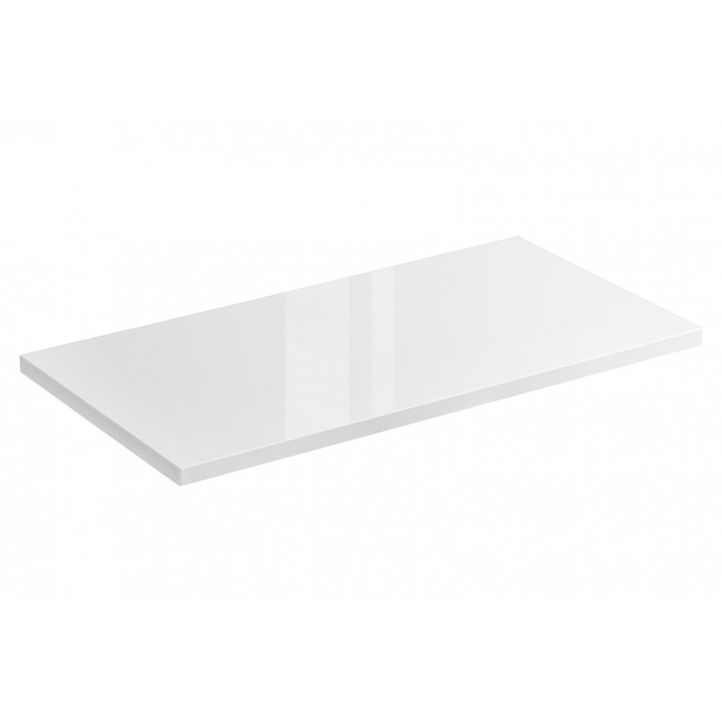 Plateau meuble sous vasque - 61 x 46 x 2,5 cm - Capri White