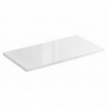 Plateau meuble sous vasque - 61 x 46 x 2,5 cm - Capri White