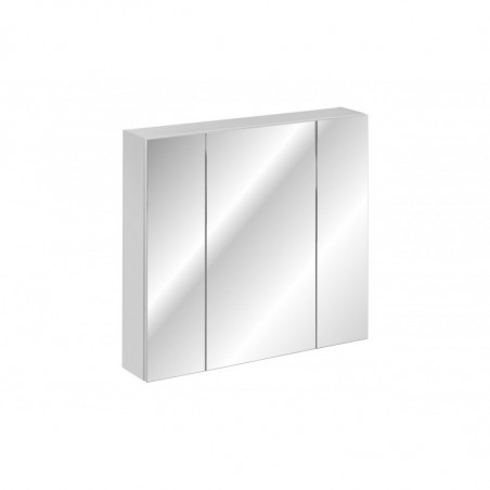 Armoire miroir mural - 80 x 16 x 75 cm - Cuba White