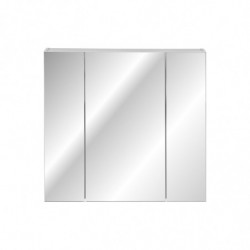 Armoire miroir mural - 80 x 16 x 75 cm - Cuba White