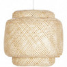 Suspension en bambou - Bali - D 40 x H 36,5 cm - Beige