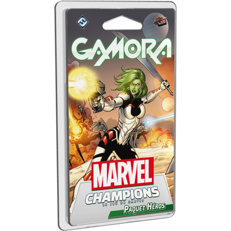 Marvel champions - Gamora - Héros - Jeu de cartes