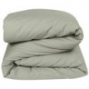 Housse de couette en percale de coton - Manoir - 260 x 240 cm - Gris clair