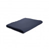 Drap plat en coton - 57 fils- l 240 x L 300 cm - Bleu