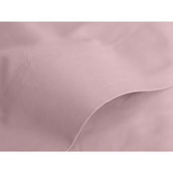 Drap plat en percale de coton - Manoir - 240 x 300 cm - Pétale