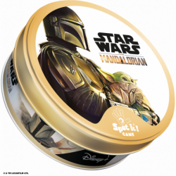 Dobble - Star Wars Mandalorian - Jeux de société - Blanc et doré