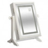 Armoire à bijoux LED - 31,5 x 18 x 36,5 cm - Blanc