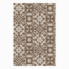 Tapis de jardin carreaux de ciment - 182 x 122 x 0,4 cm - Marron