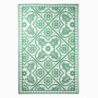 Tapis de jardin feuilles - 182 x 122 x 0,4 cm - Vert