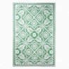 Tapis de jardin feuilles - 182 x 122 x 0,4 cm - Vert