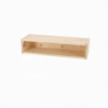 Bar mural naturel - 38,8 x 58 x 13,5 cm - Beige