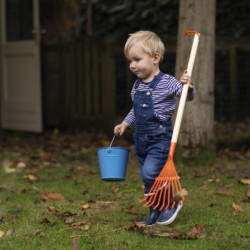 Râteau à feuilles pour enfant - 82 cm - Coloris aléatoire