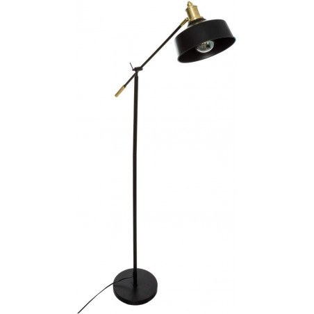 Lampadaire arc - Flower - H 153 cm - Noir