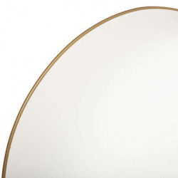 Miroir rond - Alice - D 76 cm - Doré