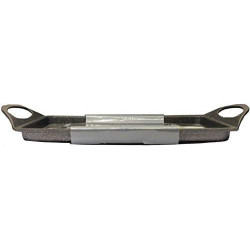 Plancha en aluminium - 45,5 x 27,5 x 5,5 cm - Noir