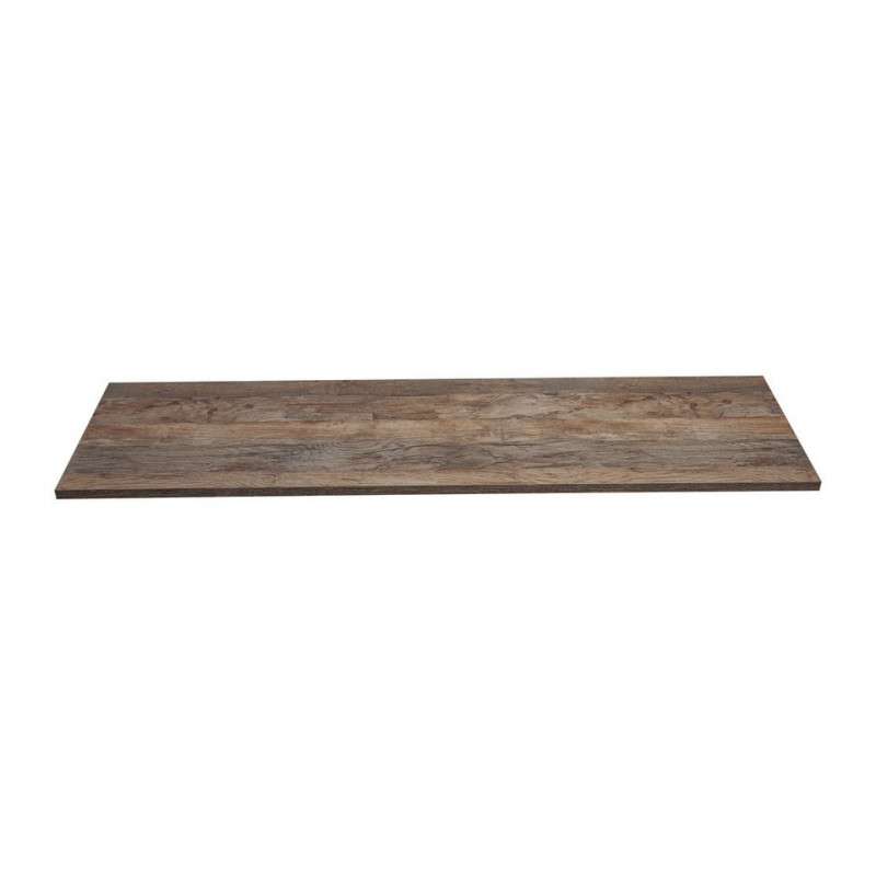 Plateau meuble sous vasque Rosario Oak - Marron - L 160,4 x l 46