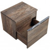 Meuble sous vasque en bois Rosario Oak - Marron - H 46 x L 60 x P 45,6 cm