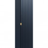 Armoire murale en bois Rosario Deep blue - Bleu indigo - H 160 x L 35 x P 33 cm.