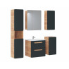 Armoire de salle de bain Archipel Cosmos - H 68 x L 35 x P 32 cm - Petit meuble mural