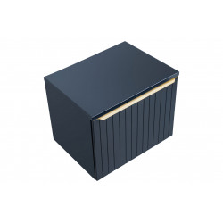 Ensemble meuble vasque + cabinet miroir - 60 cm - Rosario Deep Blue