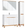 Ensemble complet de salle de bain - 100 cm - Cintra White