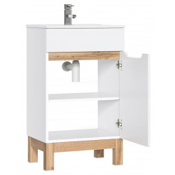 Ensemble complet de salle de bain - 50 cm - Cintra White