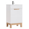 Ensemble complet de salle de bain - 50 cm - Cintra White