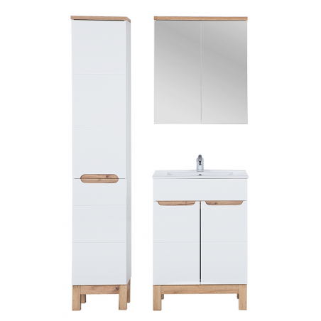 Ensemble complet de salle de bain - 50 cm - Cintra White