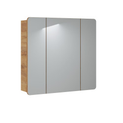 Ensemble meuble vasque + cabinet miroir - 80 cm - Archipel Cosmos