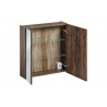 Ensemble meuble vasque + cabinet miroir - 60 cm - Rosario Oak