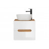 Ensemble meuble vasque - 60 cm - Archipel White