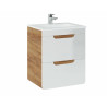 Ensemble meuble vasque - 50 cm - Archipel White