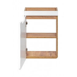 Ensemble petit meuble vasque - 40 cm - Archipel White