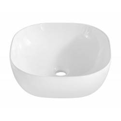 Ensemble salle de bain avec meuble vasque 80 cm + 4 éléments - Archipel White