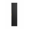 Colonne murale en bois Georgia Black - H 140 x l 35 x P 25 cm