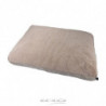 Coussin peluche rectangle pour animaux - Beige - L 100 x l 70 cm - Gamme Newton